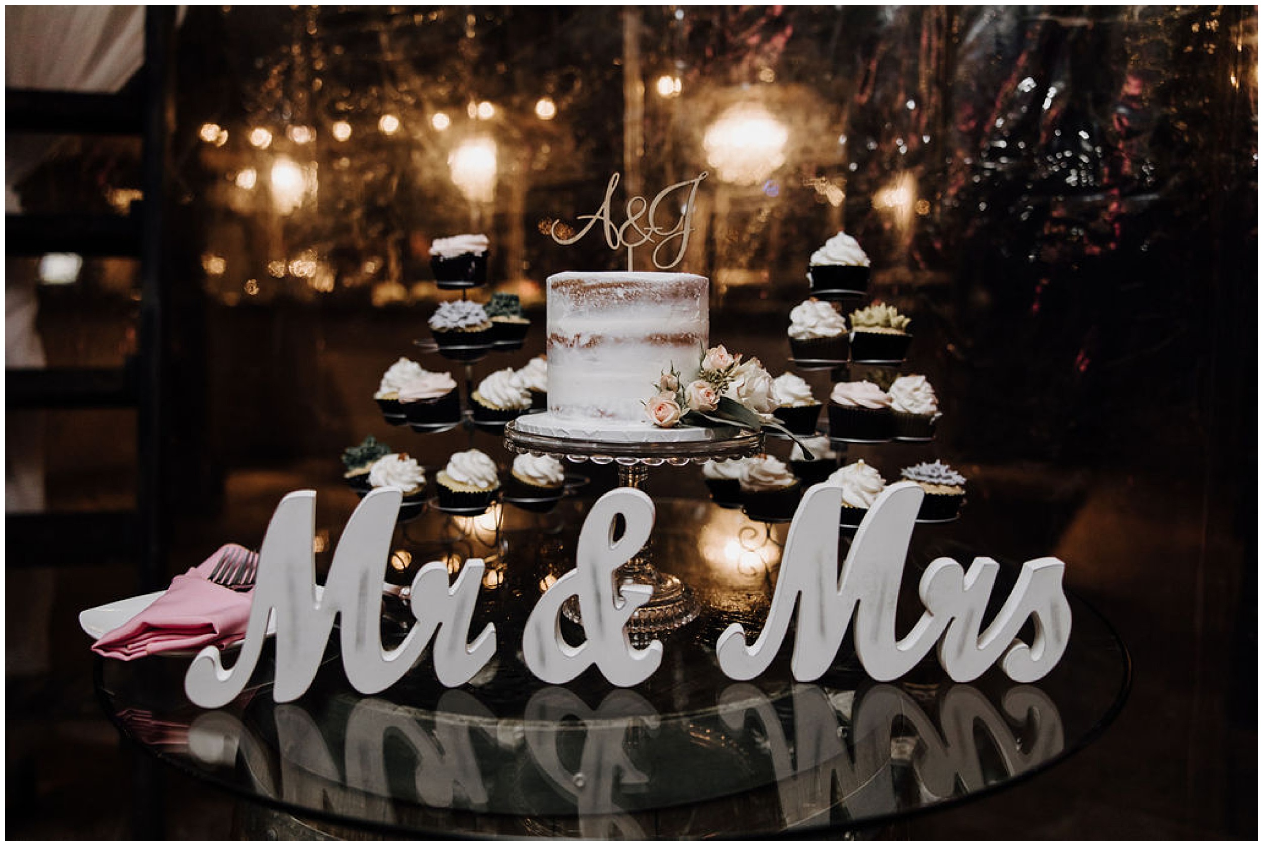 mr and mrs wedding sign