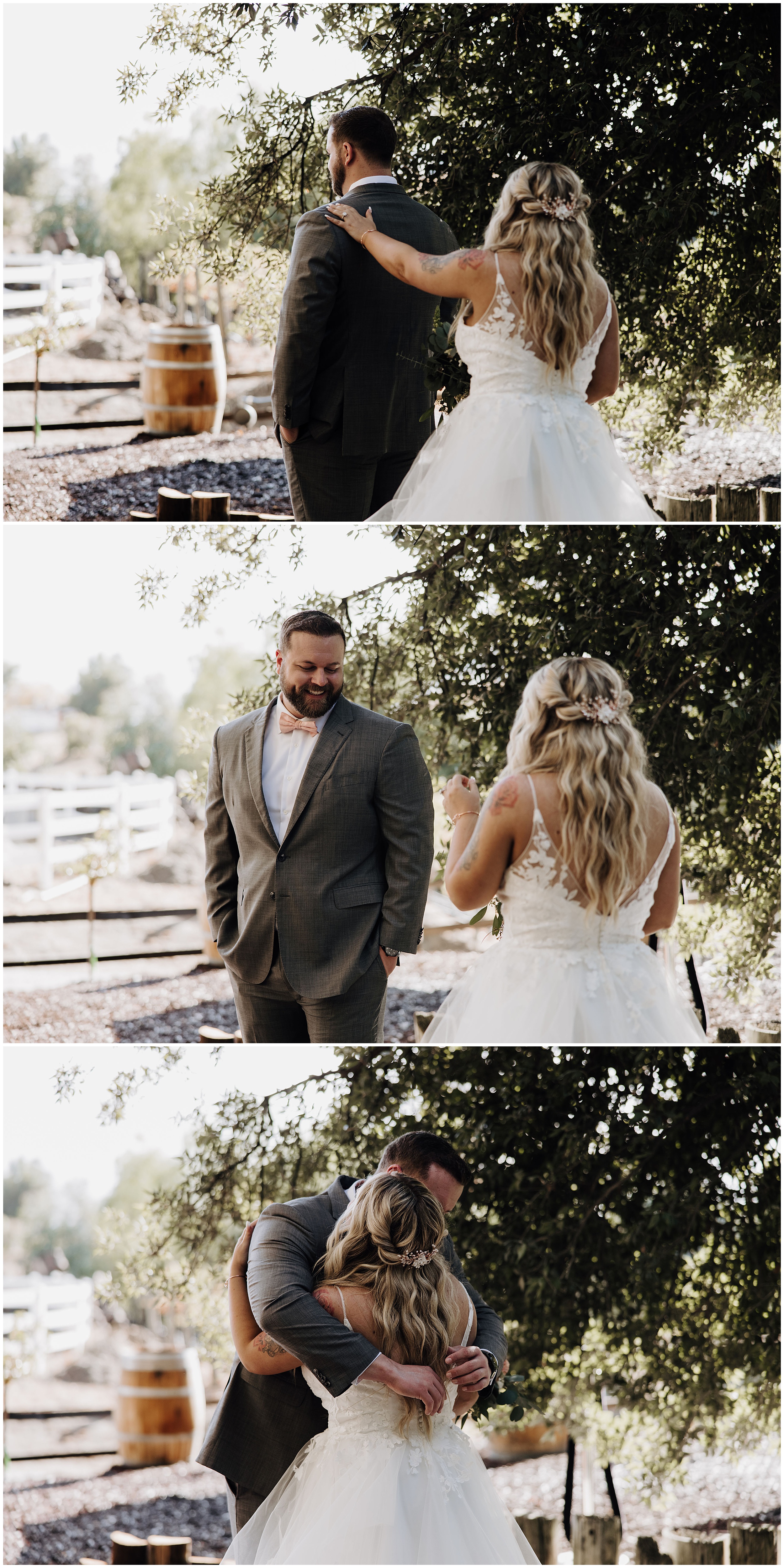 bride and groom portraits