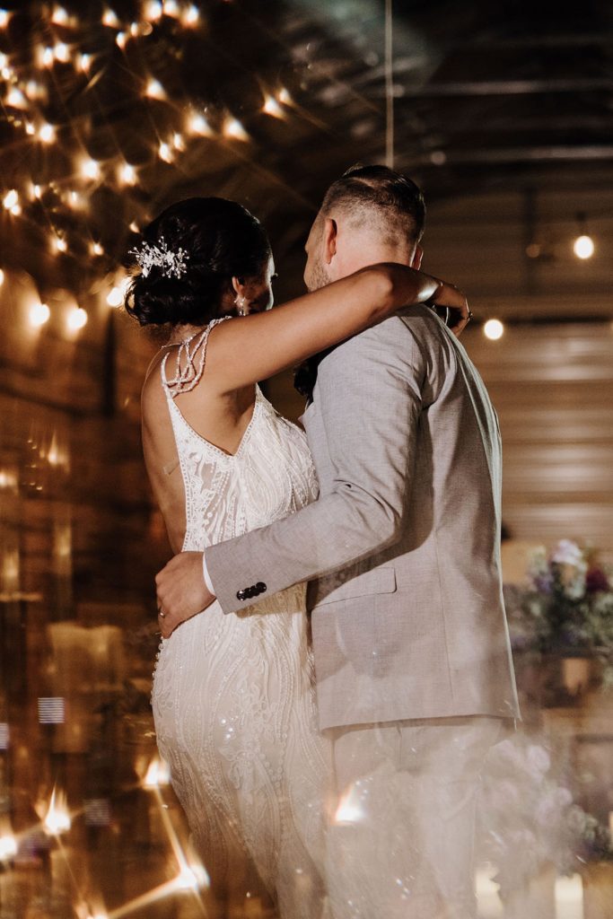 unique photo of a couple dancing